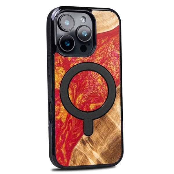 Bewood iPhone 16 Pro Mobilskal MagSafe Unique Neons Paris