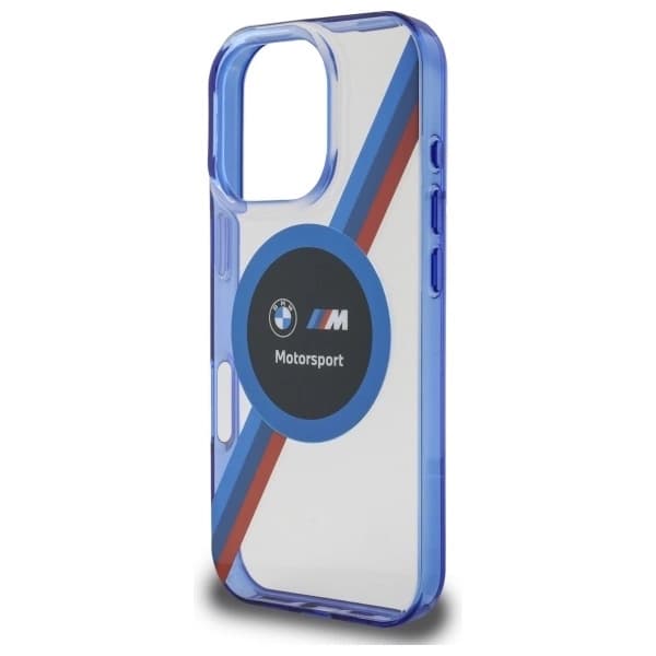 BMW iPhone 16 Pro Mobilskal MagSafe Motorsport IML Circle - Clear