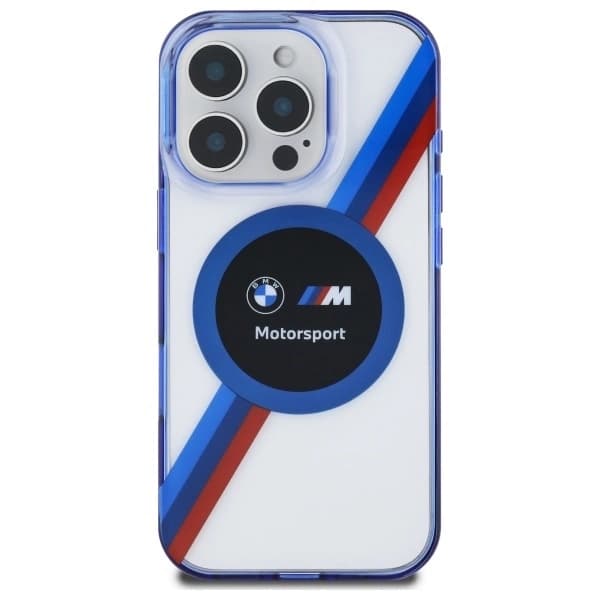 BMW iPhone 16 Pro Mobilskal MagSafe Motorsport IML Circle - Clear