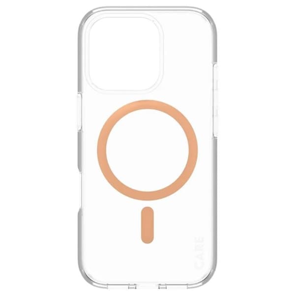 CARE By PanzerGlass iPhone 16 Pro Mobilskal MagSafe Flagship - Peachy