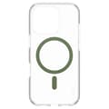 Miniatyrbild 3 av 4: CARE By PanzerGlass iPhone 16 Pro Mobilskal MagSafe - Grön