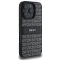 Miniatyrbild 4 av 8: DKNY iPhone 16 Pro Mobilskal Texture Tonal Stripe - Svart