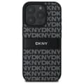 Miniatyrbild 2 av 8: DKNY iPhone 16 Pro Mobilskal Texture Tonal Stripe - Svart