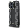 Miniatyrbild 3 av 8: DKNY iPhone 16 Pro Mobilskal MagSafe Checkered Pattern - Svart