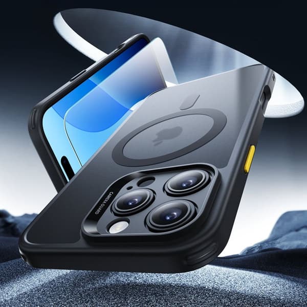 ESR iPhone 16 Pro Mobilskal Magsafe Classic Pro Set Halolock - Svart
