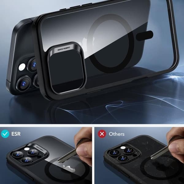 ESR iPhone 16 Pro Mobilskal Magsafe Halolock Och Härdat Glas