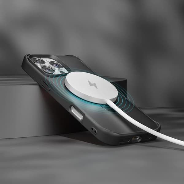 Etteri iPhone 16 Pro Mobilskal MagSafe Matt Ring - Svart