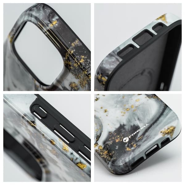 Forcell iPhone 16 Pro Mobilskal MagSafe Mirage - Silver Fog