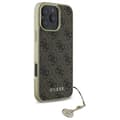 Miniatyrbild 4 av 8: Guess iPhone 16 Pro Mobilskal 4G Charms Collection - Brun