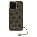Miniatyrbild 2 av 8: Guess iPhone 16 Pro Mobilskal 4G Charms Collection - Brun