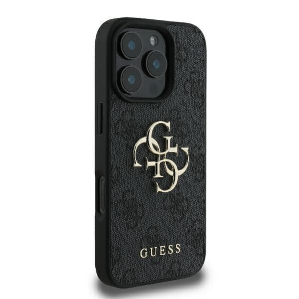 Guess iPhone 16 Pro Mobilskal 4G Big Logo - Svart