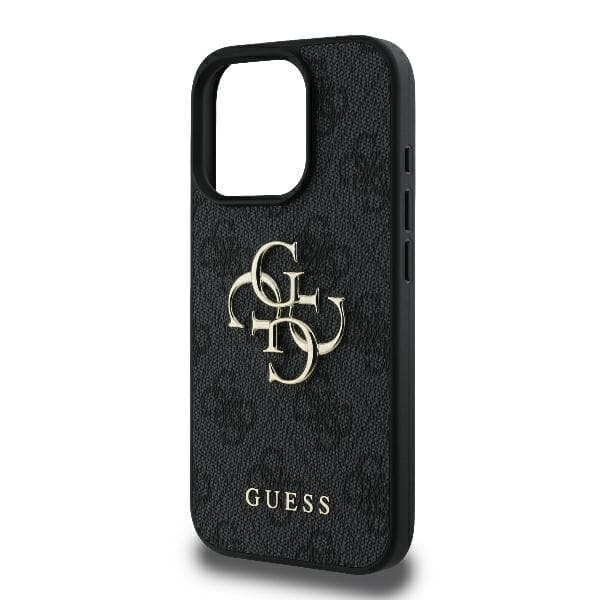 Guess iPhone 16 Pro Mobilskal 4G Big Logo - Svart