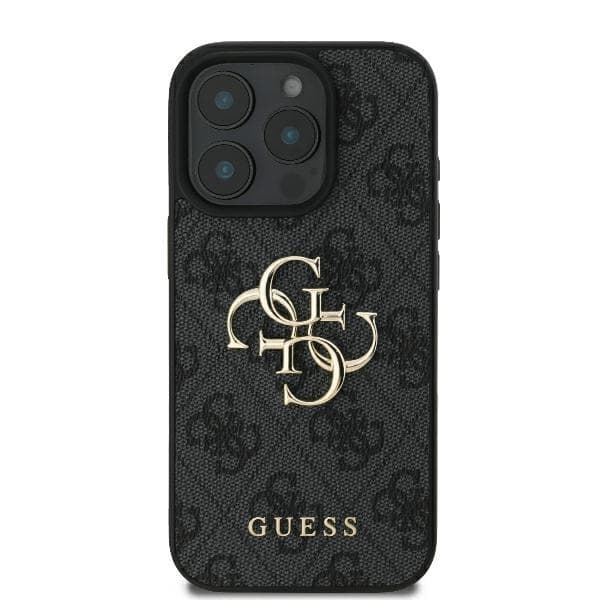 Guess iPhone 16 Pro Mobilskal 4G Big Logo - Svart