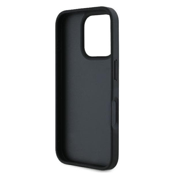 Guess iPhone 16 Pro Mobilskal 4G Triangle - Svart