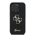 Miniatyrbild 4 av 5: Guess iPhone 16 Pro Mobilskal Fixed Glitter Big 4G - Svart