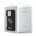 Miniatyrbild 5 av 5: Guess iPhone 16 Pro Mobilskal Fixed Glitter Big 4G - Svart