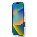 Miniatyrbild 5 av 8: Guess iPhone 16 Pro Mobilskal 4G Triangle Strass - Rosa
