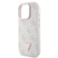 Miniatyrbild 6 av 8: Guess iPhone 16 Pro Mobilskal 4G Triangle Strass - Rosa
