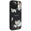 Miniatyrbild 3 av 4: Guess iPhone 16 Pro Mobilskal Magsafe Flower Pattern - Svart
