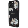Miniatyrbild 2 av 4: Guess iPhone 16 Pro Mobilskal Magsafe Flower Pattern - Svart