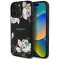 Miniatyrbild 1 av 4: Guess iPhone 16 Pro Mobilskal Magsafe Flower Pattern - Svart