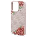 Miniatyrbild 6 av 8: Guess iPhone 16 Pro Mobilskal MagSafe 4G Flowers Print - Rosa
