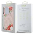 Miniatyrbild 8 av 8: Guess iPhone 16 Pro Mobilskal MagSafe 4G Flowers Print - Rosa