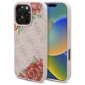 Miniatyrbild 1 av 8: Guess iPhone 16 Pro Mobilskal MagSafe 4G Flowers Print - Rosa