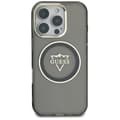 Miniatyrbild 2 av 8: Guess iPhone 16 Pro Mobilskal MagSafe IML Mountain Logo - Svart