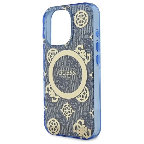 Guess iPhone 16 Pro Mobilskal MagSafe IML Peony On 4G