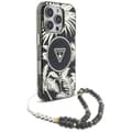 Miniatyrbild 3 av 5: Guess iPhone 16 Pro Mobilskal Magsafe Palm Trees Med Pearl Strap