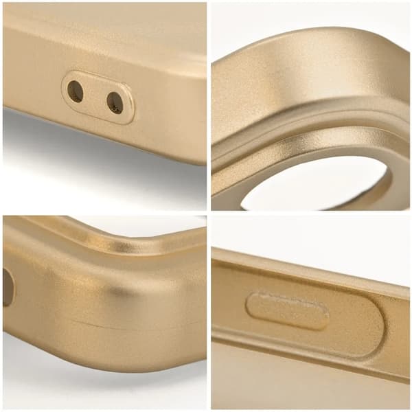 iPhone 16 Pro Mobilskal Metallic - Guld