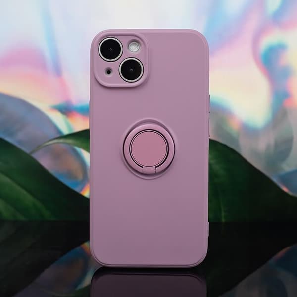 iPhone 16 Pro Mobilskal Ringhållare - Ljuslila