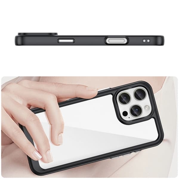 iPhone 16 Pro Mobilskal Outer Space - Svart