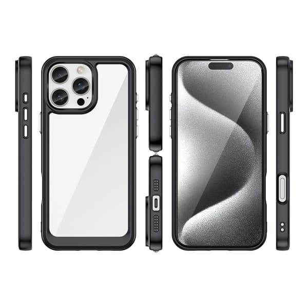 iPhone 16 Pro Mobilskal Outer Space - Svart