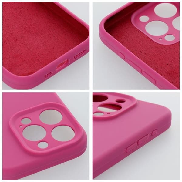 iPhone 16 Pro Mobilskal Silikon 2mm - Rosa