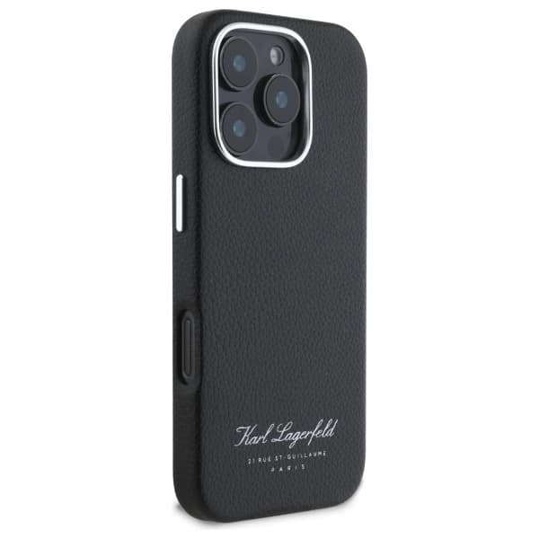Karl Lagerfeld iPhone 16 Pro Mobilskal Hotel RSG - Svart