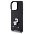 Miniatyrbild 4 av 6: Karl Lagerfeld iPhone 16 Pro Mobilskal Karl&Choupette Metal Pin CBDY Strap