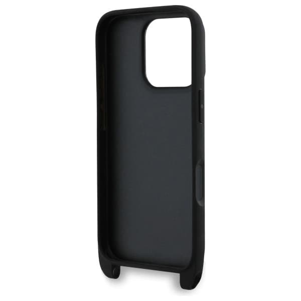 Karl Lagerfeld iPhone 16 Pro Mobilskal Karl&Choupette Metal Pin CBDY Strap