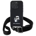 Miniatyrbild 1 av 6: Karl Lagerfeld iPhone 16 Pro Mobilskal Karl&Choupette Metal Pin CBDY Strap