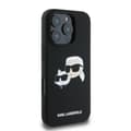 Miniatyrbild 3 av 4: KARL LAGERFELD iPhone 16 Pro Mobilskal Magsafe Double Heads