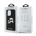 Miniatyrbild 4 av 4: KARL LAGERFELD iPhone 16 Pro Mobilskal Magsafe Double Heads