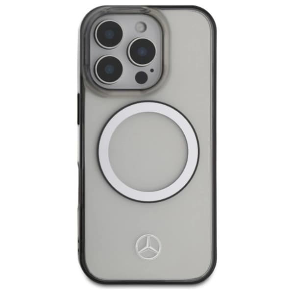 Mercedes iPhone 16 Pro Mobilskal Magsafe Printed Logo - Clear