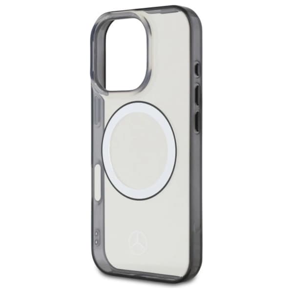 Mercedes iPhone 16 Pro Mobilskal Magsafe Printed Logo - Clear
