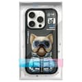 Miniatyrbild 9 av 9: Nimmy iPhone 16 Pro Mobilskal Cool & Cute 2.0 Dog - Svart