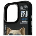 Miniatyrbild 2 av 9: Nimmy iPhone 16 Pro Mobilskal Cool & Cute 2.0 Dog - Svart