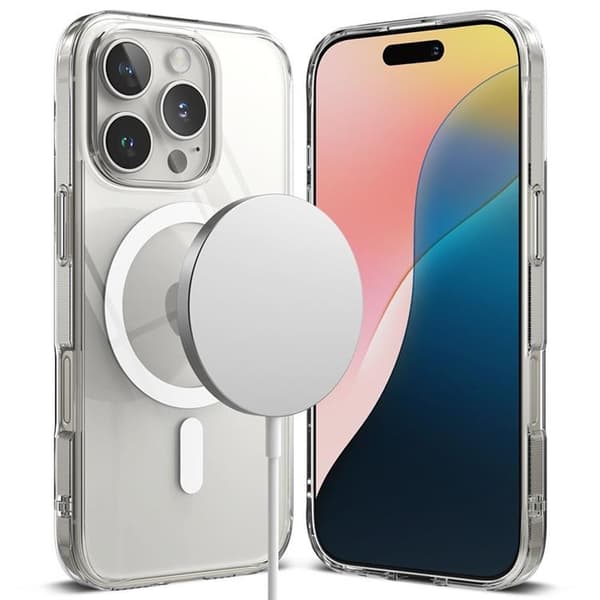 Ringke iPhone 16 Pro Mobilskal Magsafe Fusion - Clear