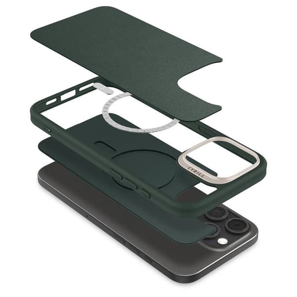 Spigen iPhone 16 Pro Mobilskal MagSafe Cyrill Kajuk - Frost Grön