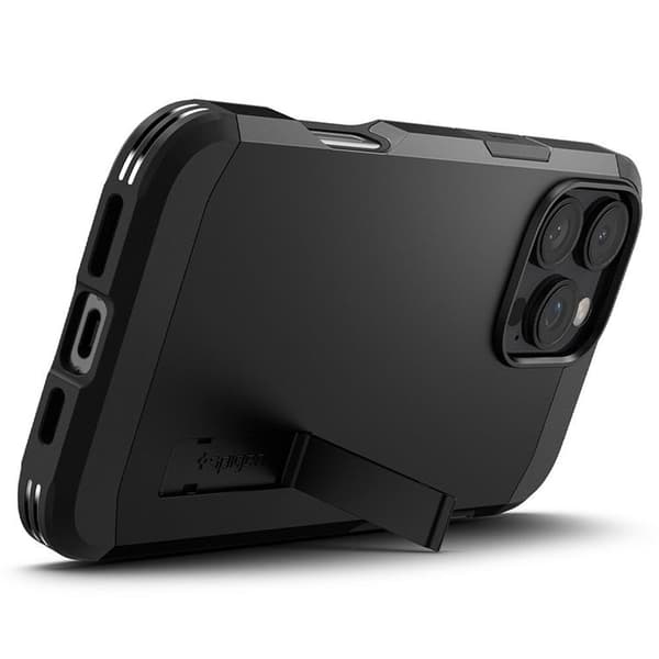 Spigen iPhone 16 Pro Mobilskal MagSafe Tough Armor - Svart