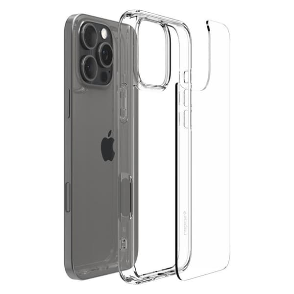 Spigen iPhone 16 Pro Mobilskal Ultra Hybrid - Crystal Clear